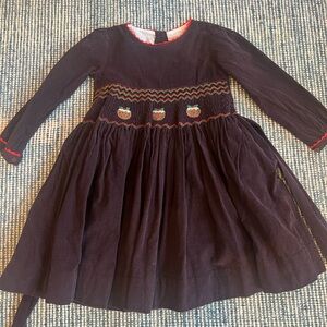 Elfie London Girls Christmas Pudding Dress